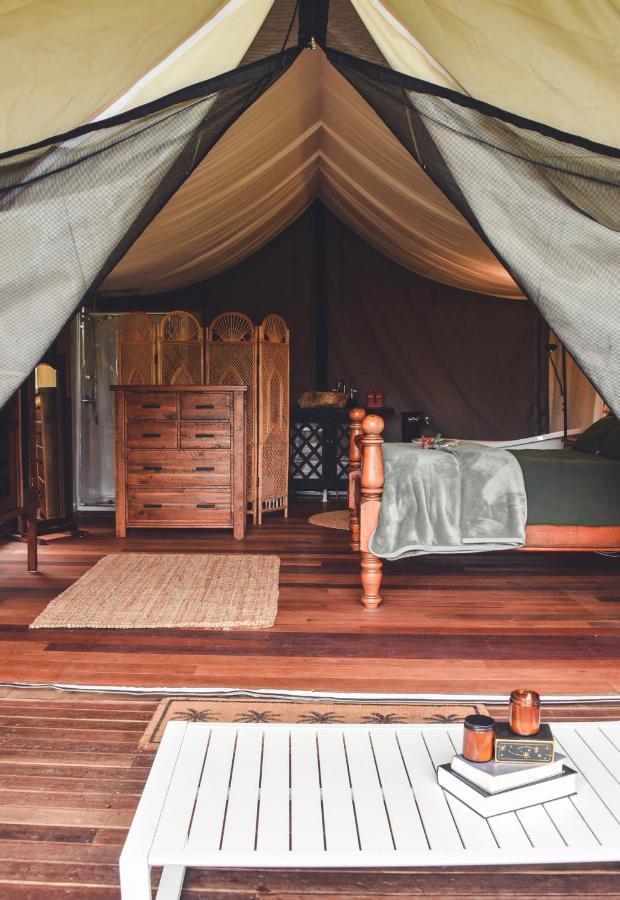 Silk Pavilions Glamping Mount Burrell Exterior foto