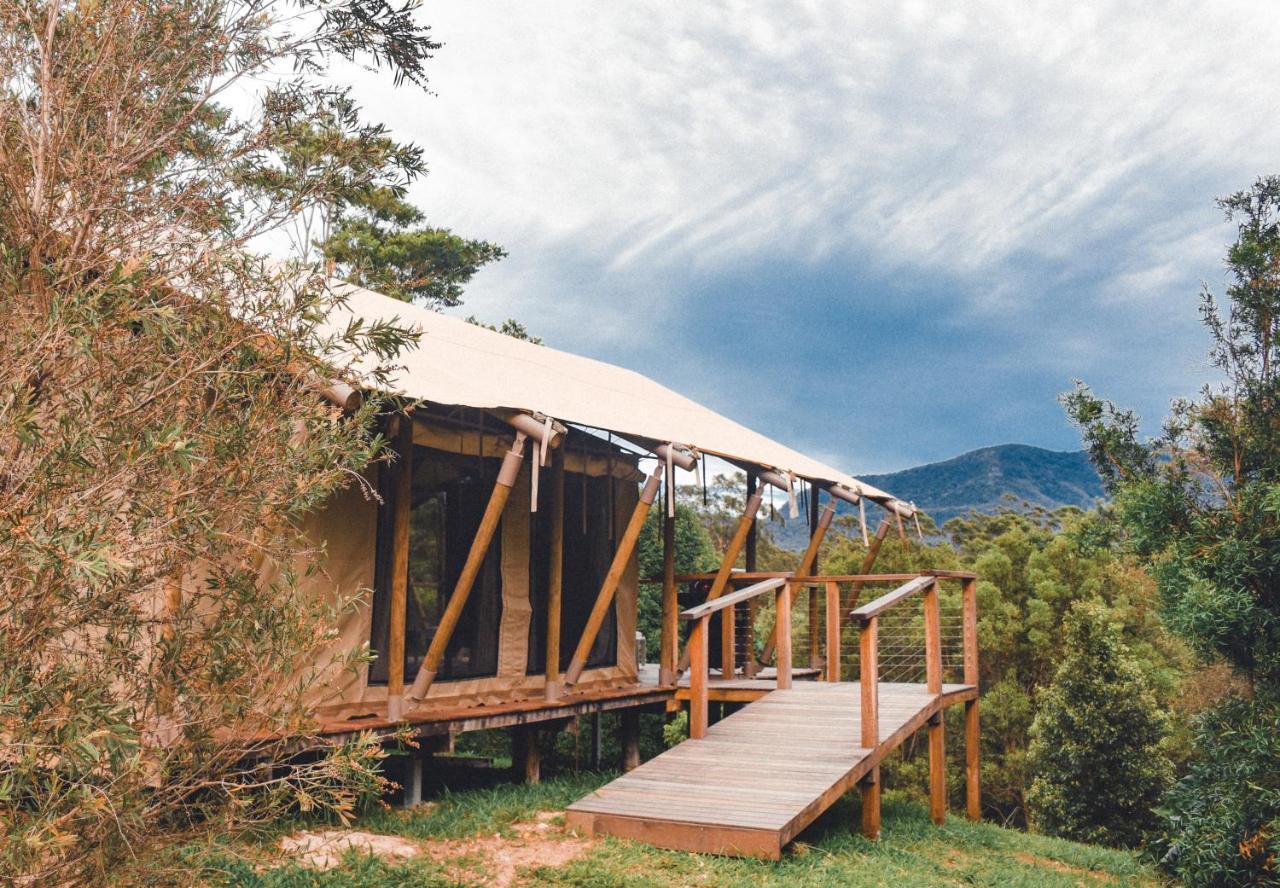 Silk Pavilions Glamping Mount Burrell Exterior foto